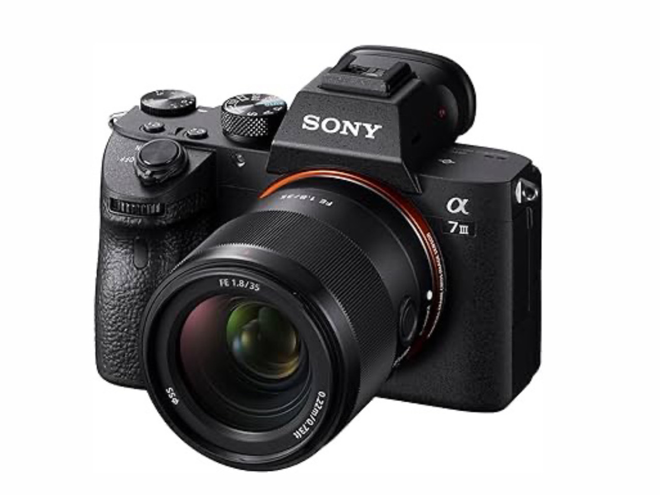 Sony a7iii with 35mm 1.8 + 3 batteries + 1 sd card 128gb