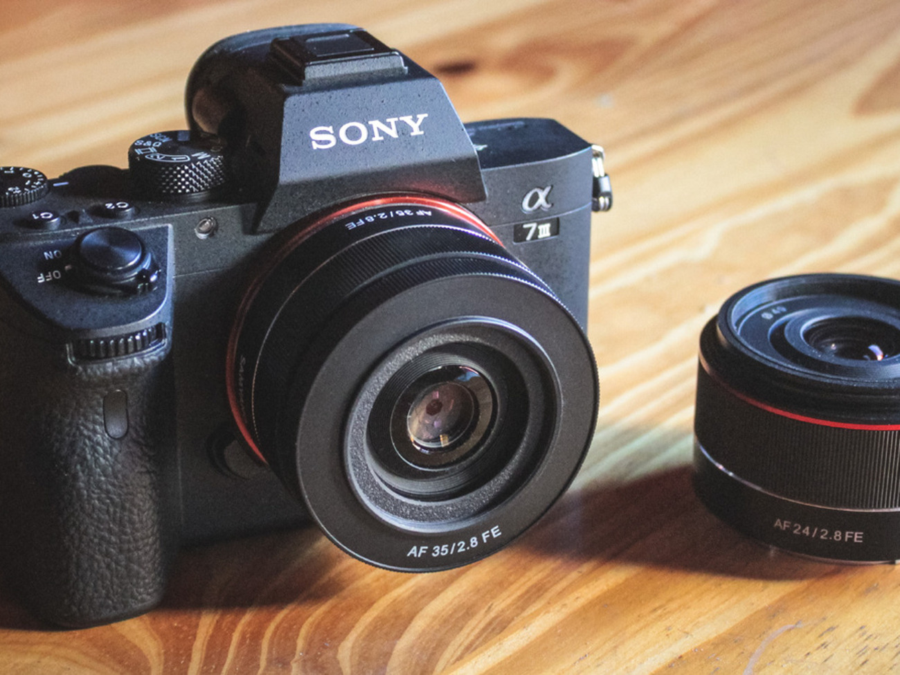 Sony a7iii with batteries