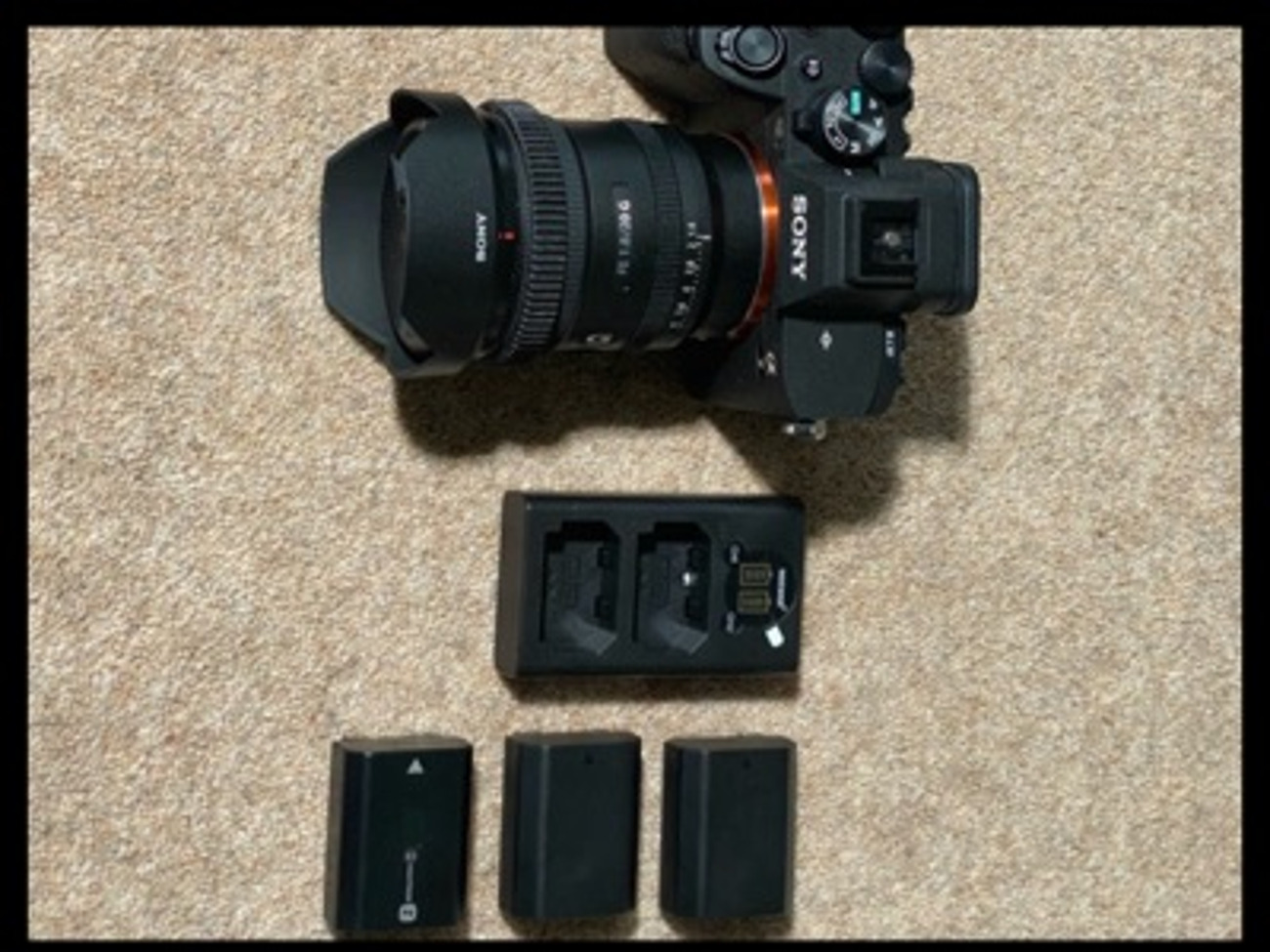 Sony a7iv body only, no lens
