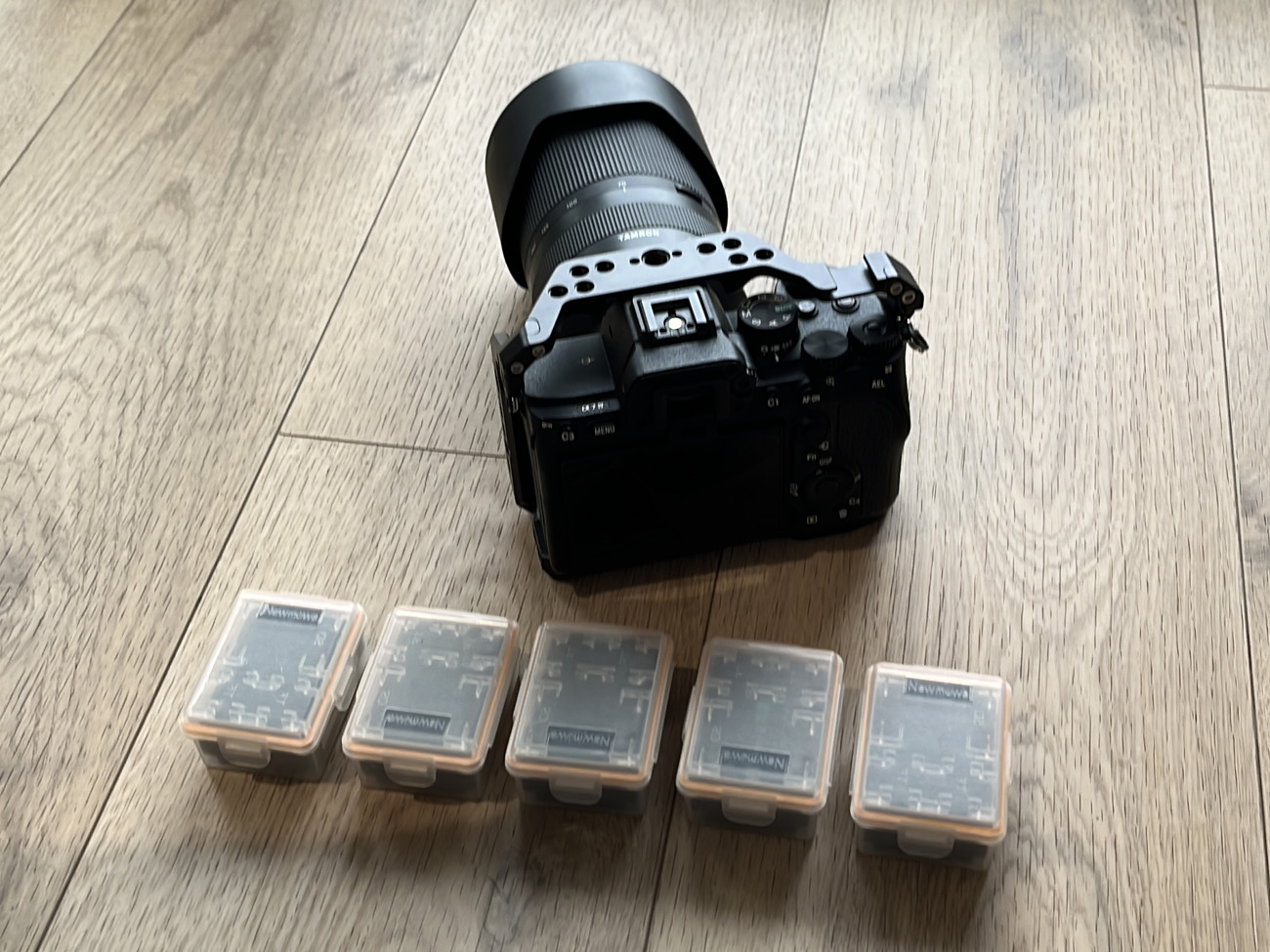 Sony a7iv body with tamron 70-180mm f2.8 zoom lens