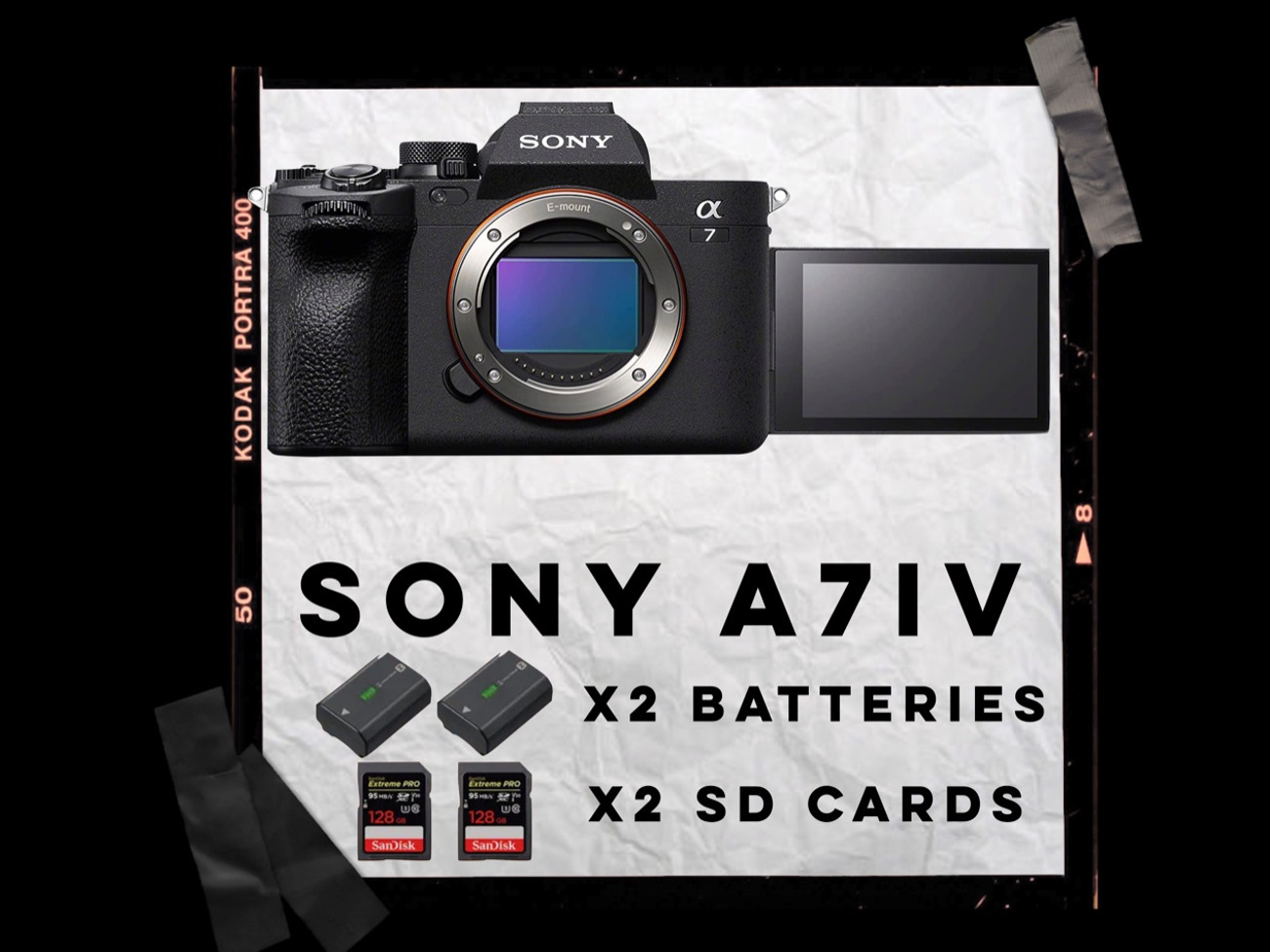 Sony a7iv camera body