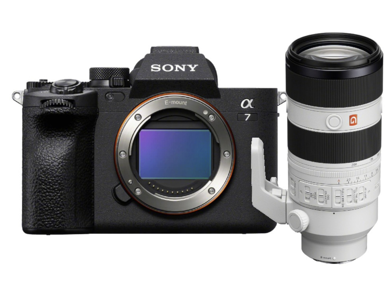 Rent Sony a7iv hybrid 70-200 GM ii OSS Sony E-Mount from