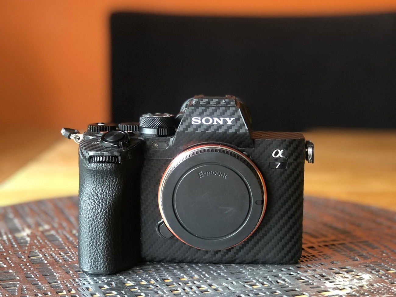 Sony a7iv mirrorless body