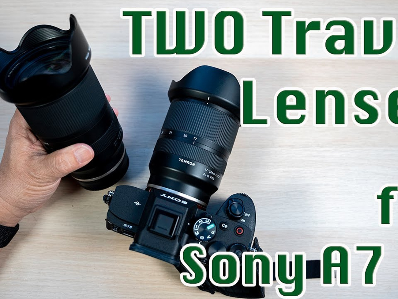 Sony a7iv tamron 17- 28 and 28 - 70