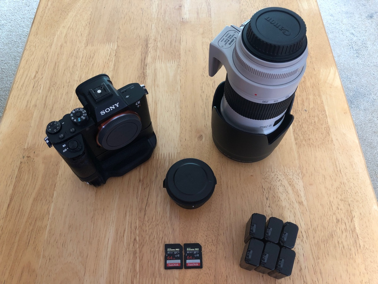 Sony a7r2 filmmakers telezoom kit 70 - 200mm lens