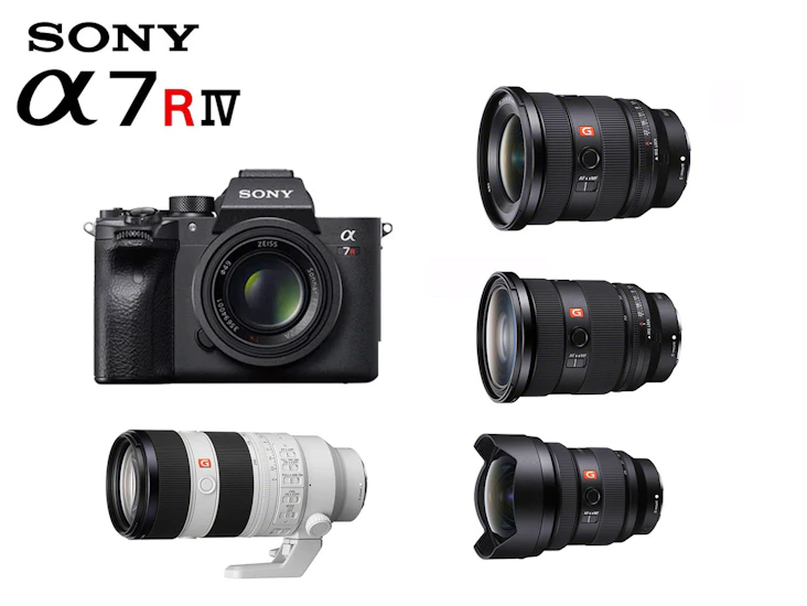 Sony a7r iv 4 / gm lenses custom
