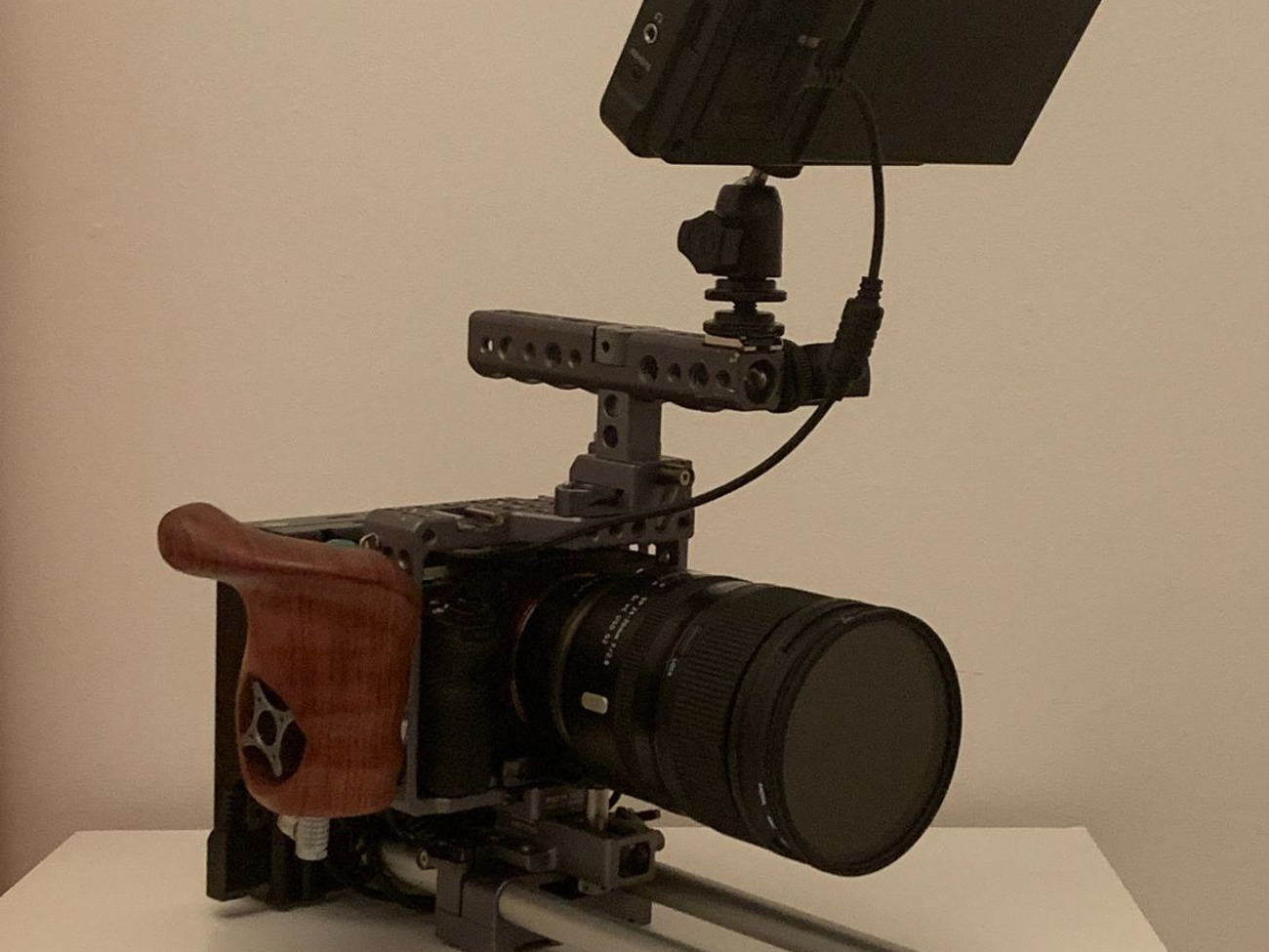 Sony a7s ii and ninja-v