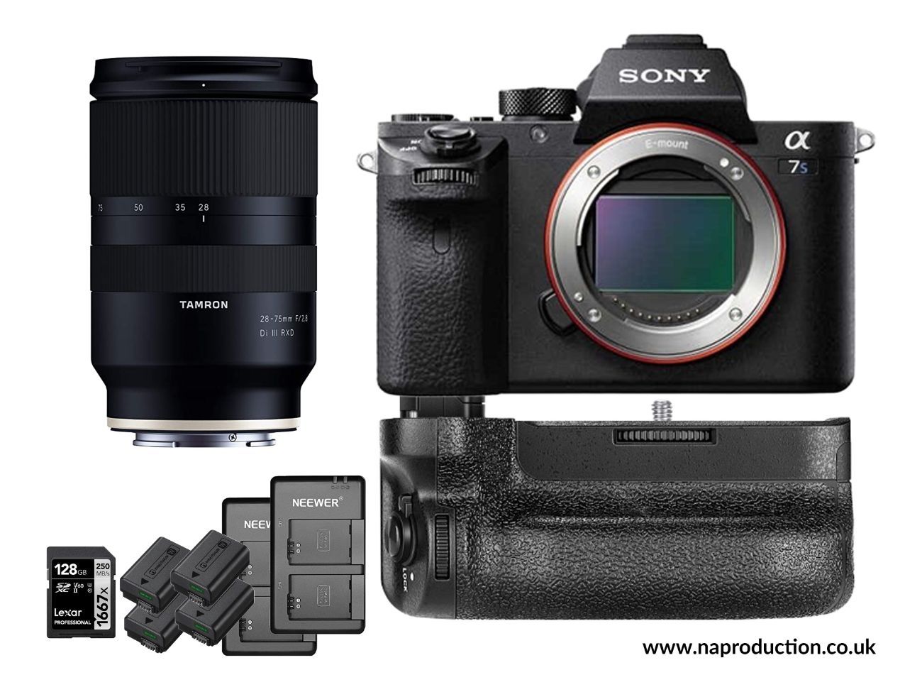 Sony a7s ii body w/ 28-75mm f2.8 lens