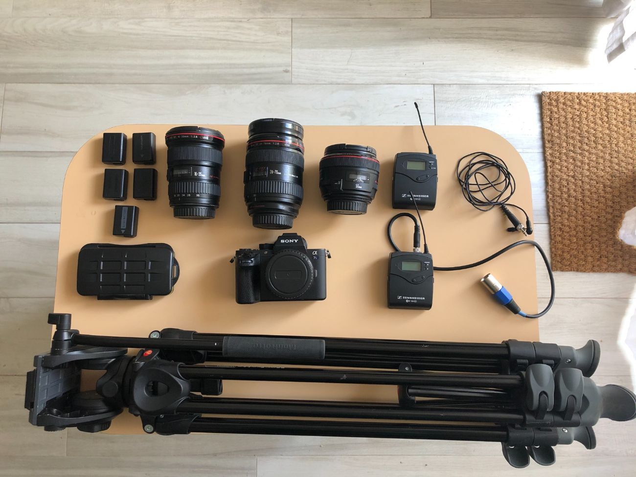 Sony a7s ii full shooting kit