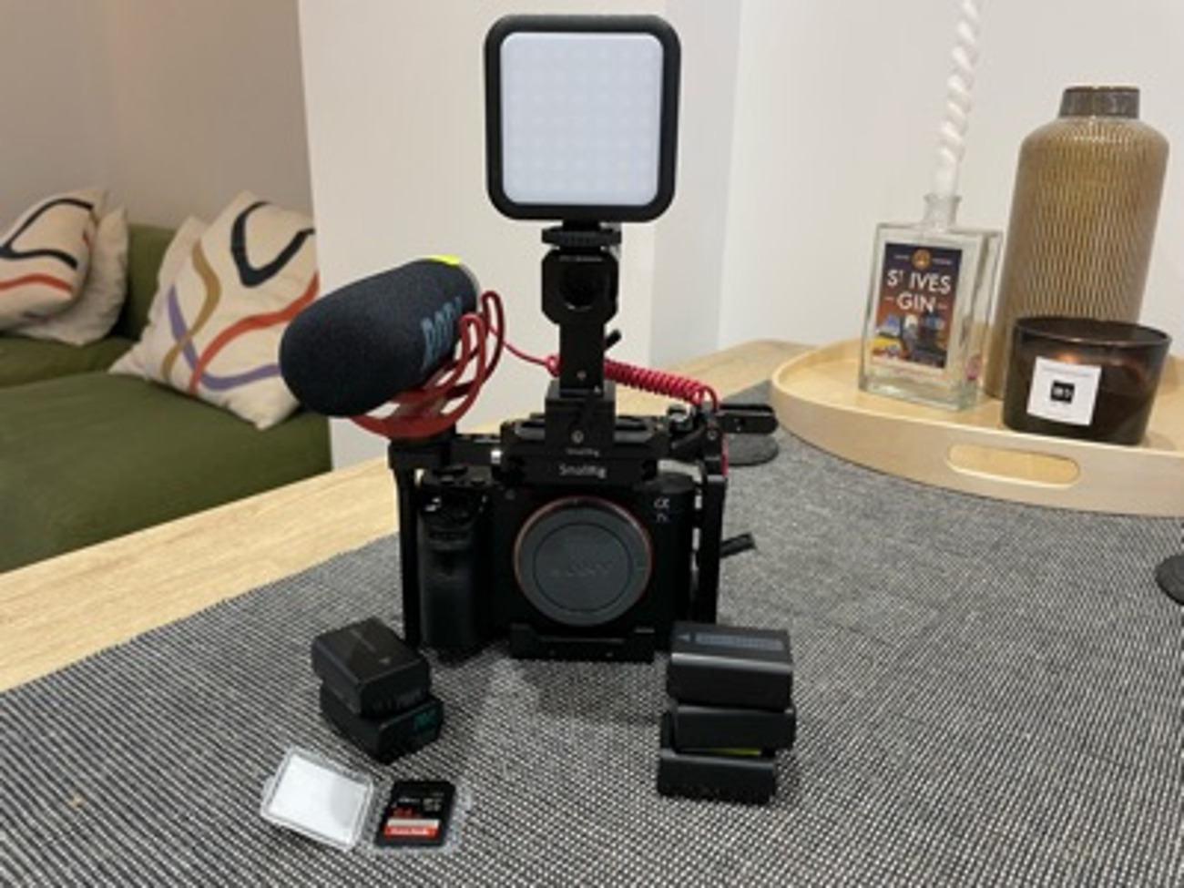Sony a7s ii handheld setup