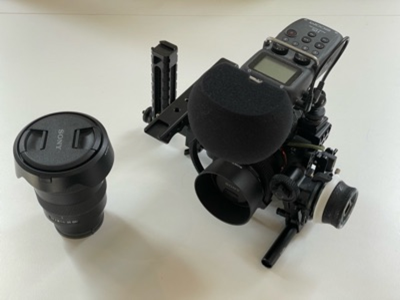 Sony a7s ii rig + accessories