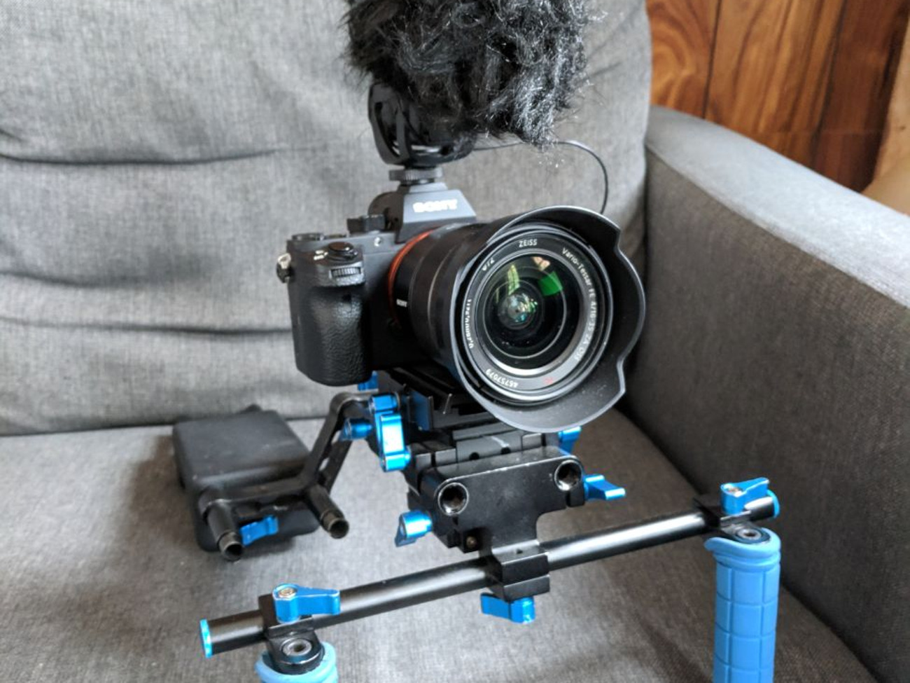 Sony a7s ii shooting kit with 16-35mm f4 zeiss lens