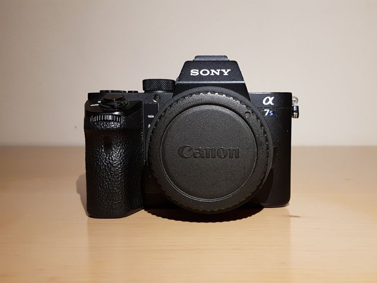 Sony a7s ii with a 128gb and a 64gb card and 2 batteries