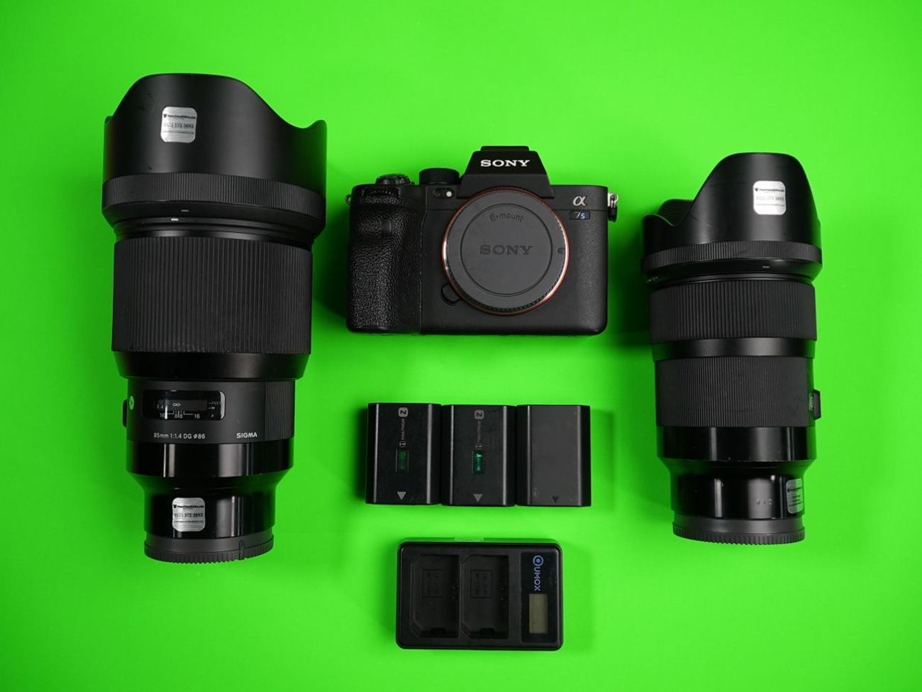Sony a7s iii + sigma 35mm f1.4 + sigma 85mm f1.4 a7s3 1 day a7iii