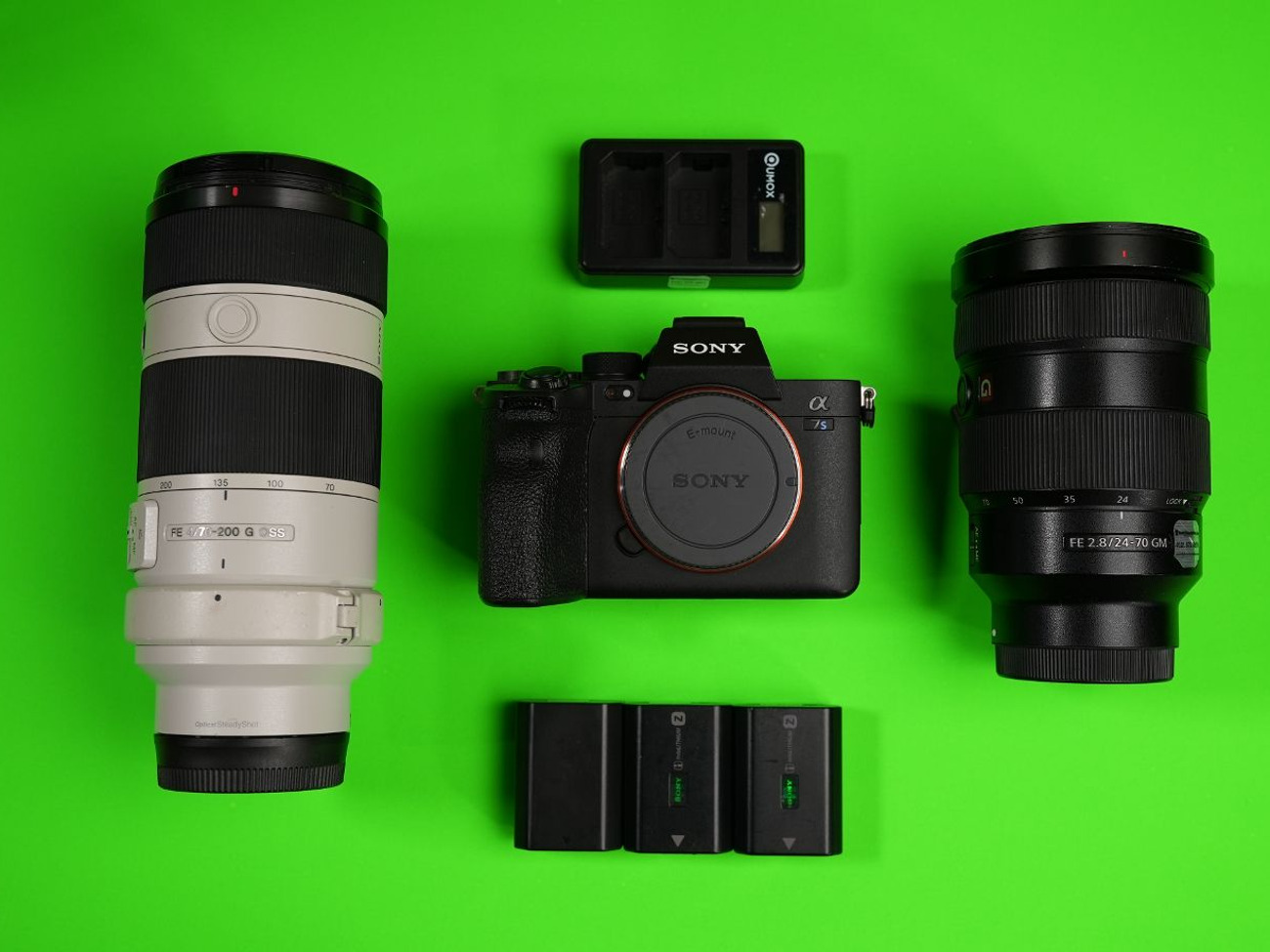 Sony a7s iii + sony 24-70 f2.8 + sony 70-200 f4 a7s3 1 day a7iii 