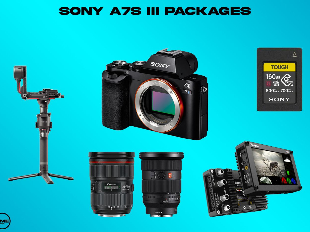 Sony a7s iii production package
