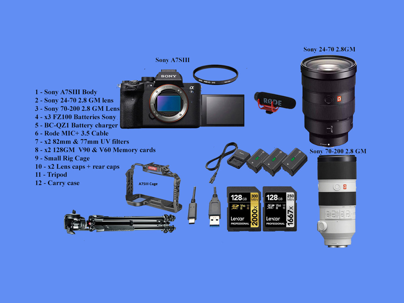 Sony a7s iii, sony a7siii, sony a7s 3 full video bundle
