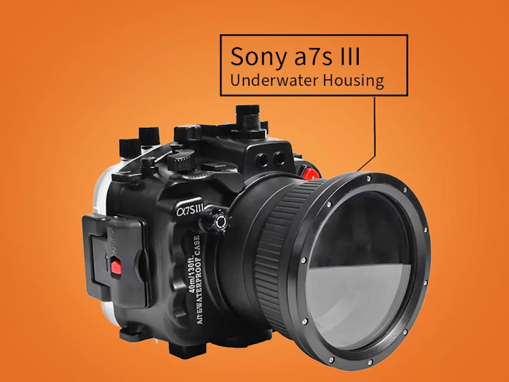 Sony a7s iii underwater waterproof housing case a7siii