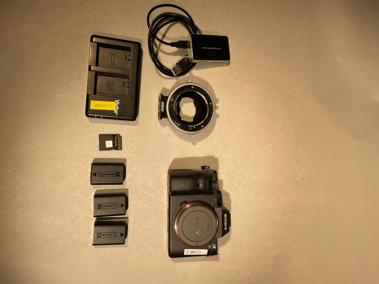 Sony a7s mark ii camera kit with ef mount - basic