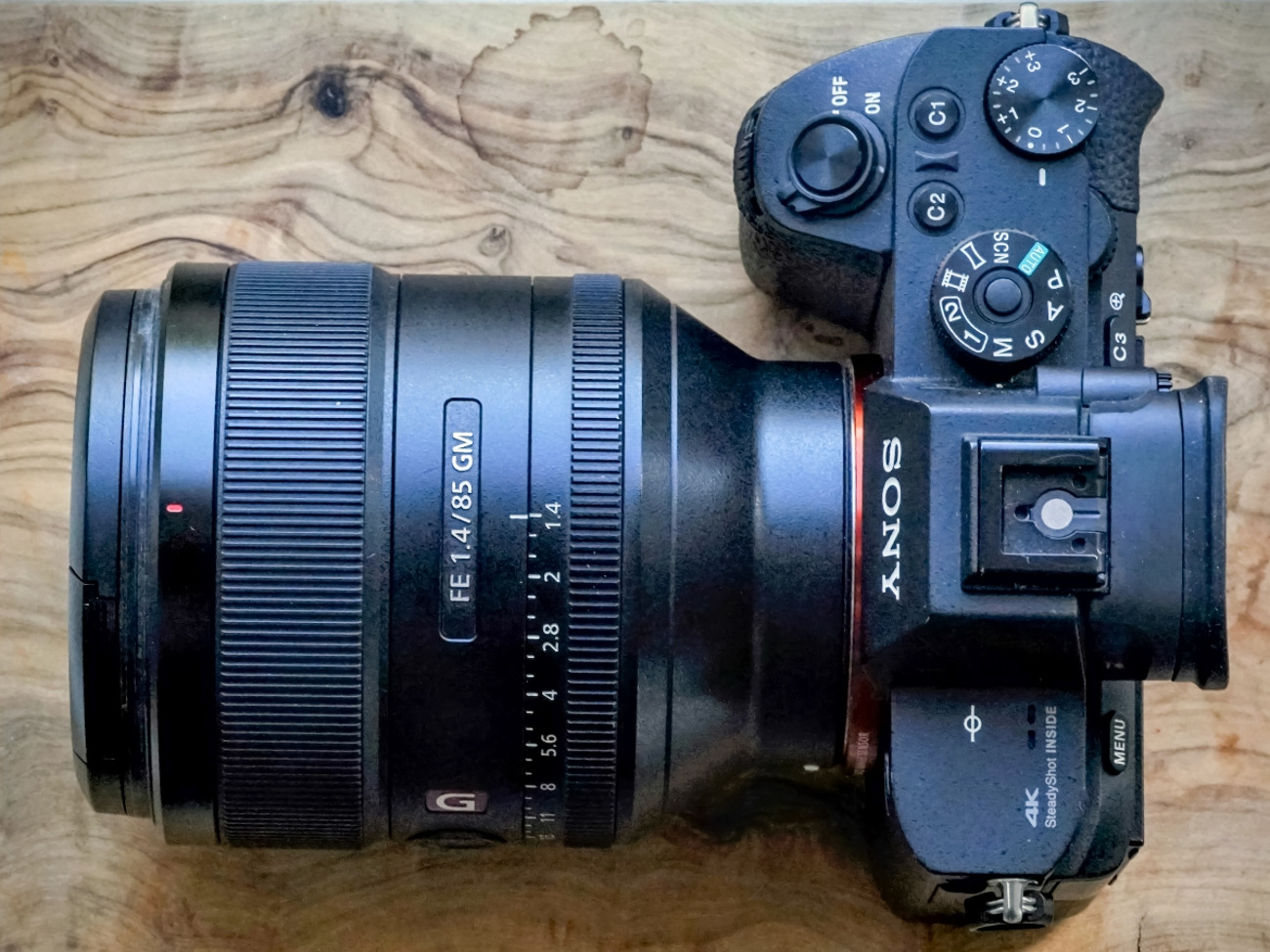 Sony a7s ii with 85mm f1.4 g master gm