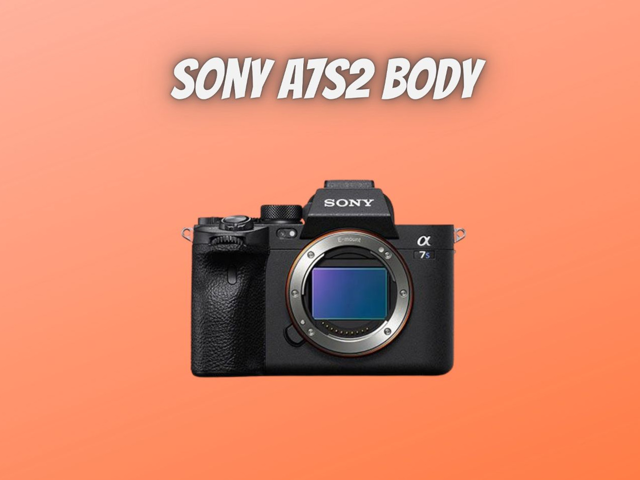 Sony a7s2 a7s 2 ii body only