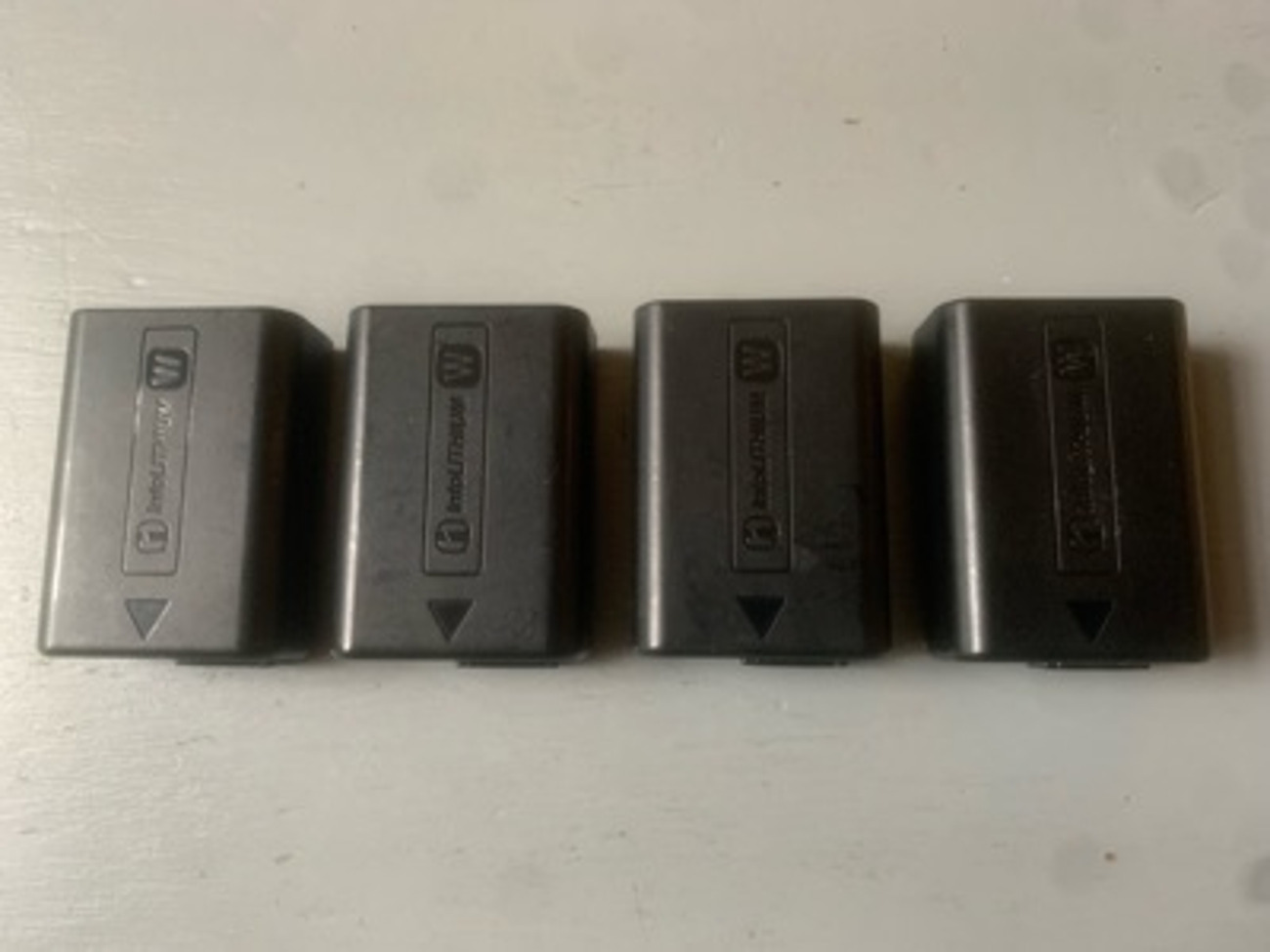 Sony a7s2 batteries x4