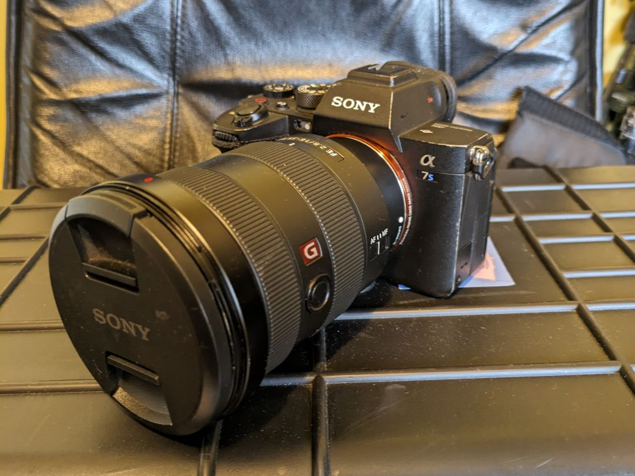 Sony a7s3 with cage + lens & 3 x batteries