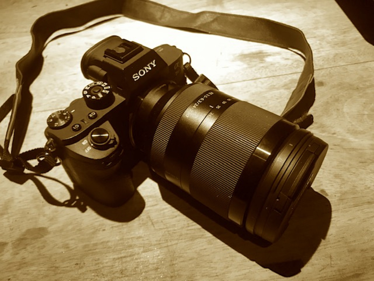 Sony a7sii + 24-240mm lens