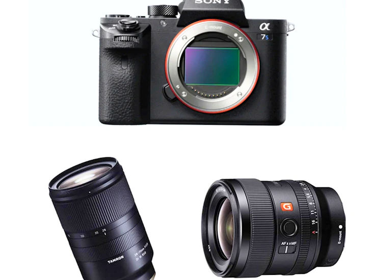 Sony a7sii and 2 lens wedding bundle
