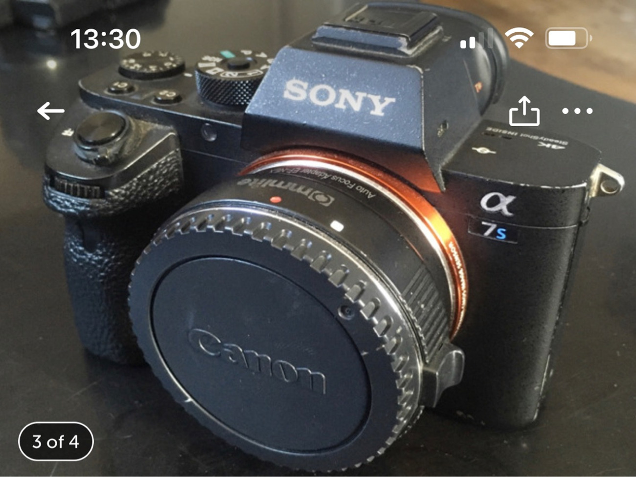 Sony a7sii body only