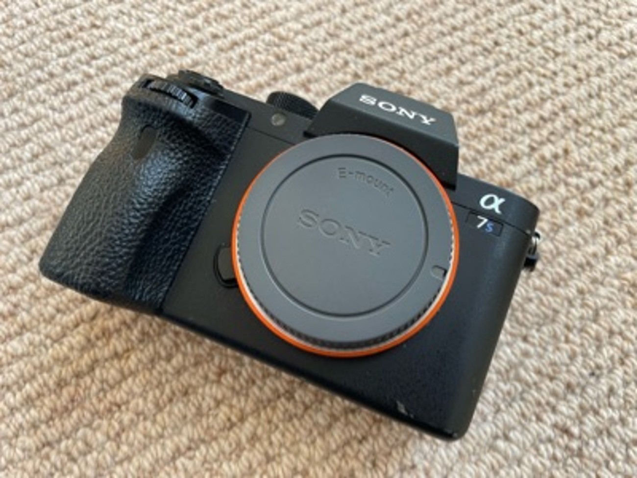 Sony a7sii camera
