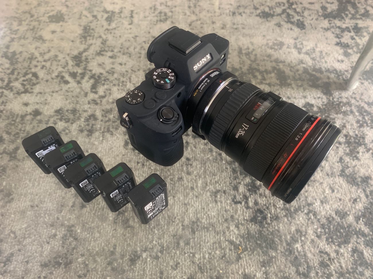 Sony a7siii mk3 with metabones speedbooster + lens of your choice