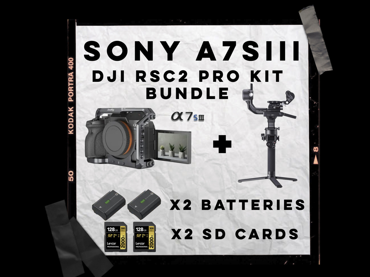 Sony a7siii + dji rsc 2 pro kit | bundle 5