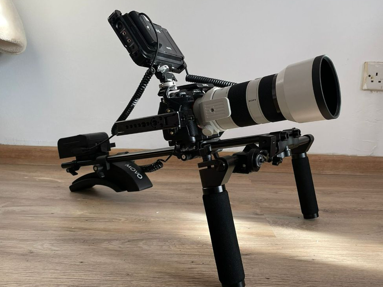 Sony a7siii + lens + atomos ninja v+ d-tap ssd rig s iii s3 