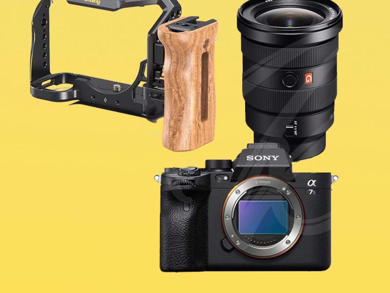 Sony a7siii + sony 16-35mm f2.8 lens + small rig cage bundle
