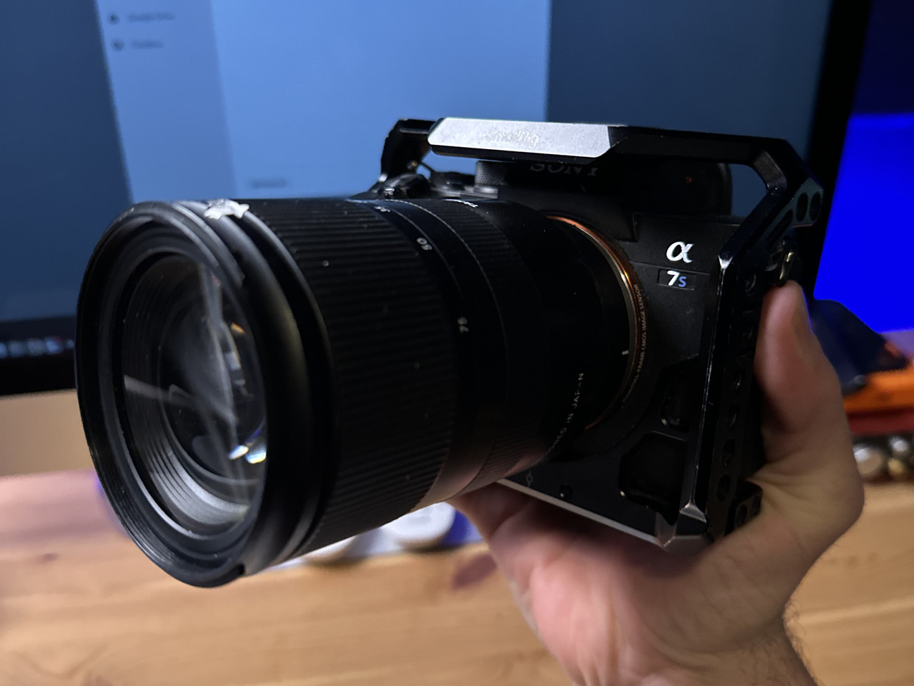 Sony a7siii 4k mirrorless camera + tamron 24-70mm
