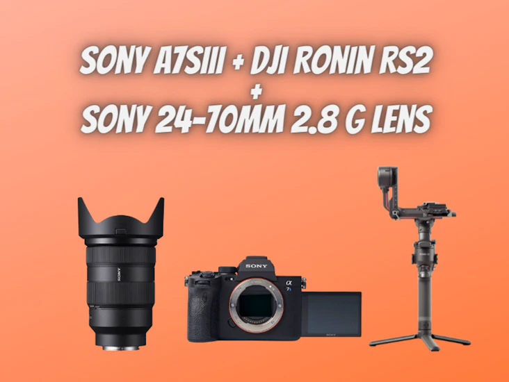 Sony a7siii a7s3 dji ronin rs2 24-70mm 2.8 g lens 24-70 mm