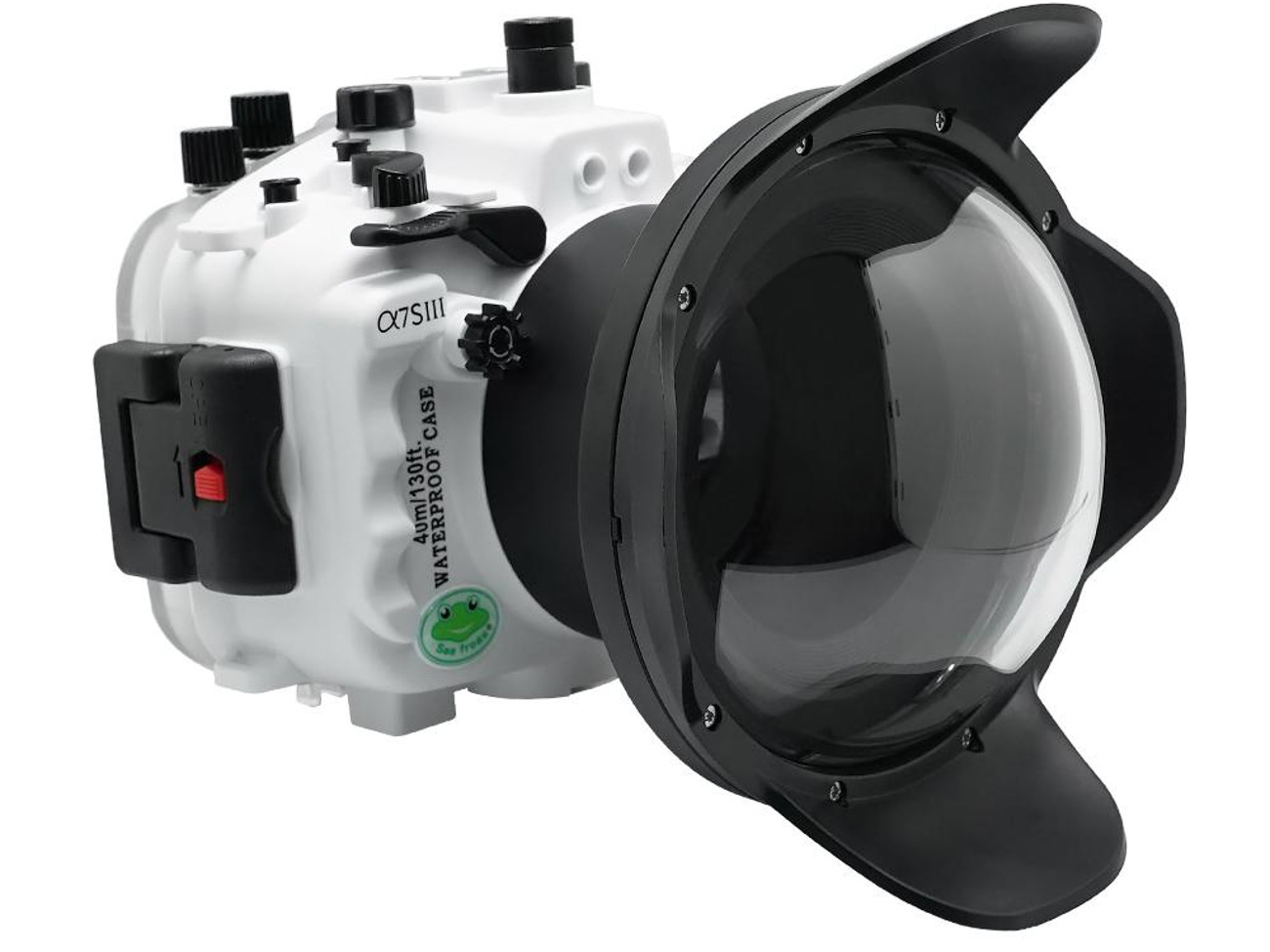 Sony a7siii a7s iii a7s3 underwater hard camera housing with dome port