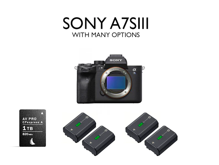 Sony a7s iii mirrorless camera