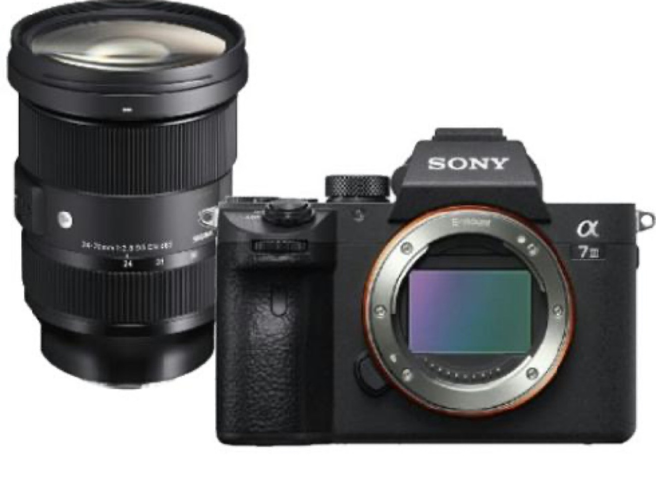 Sony a7siii with sigma 2.8 24-70mm lens