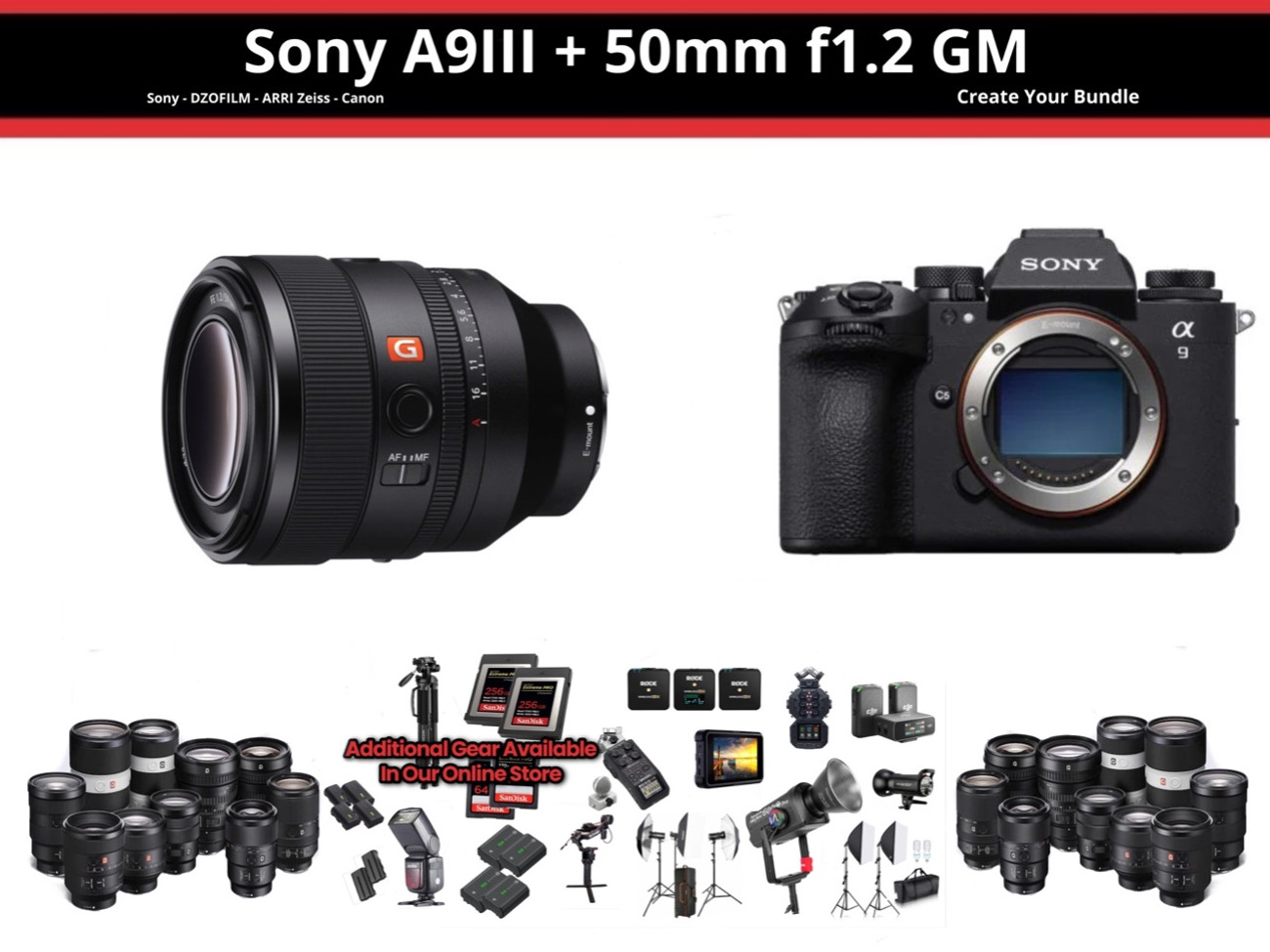 Sony a9iii + 50mm f1.2
