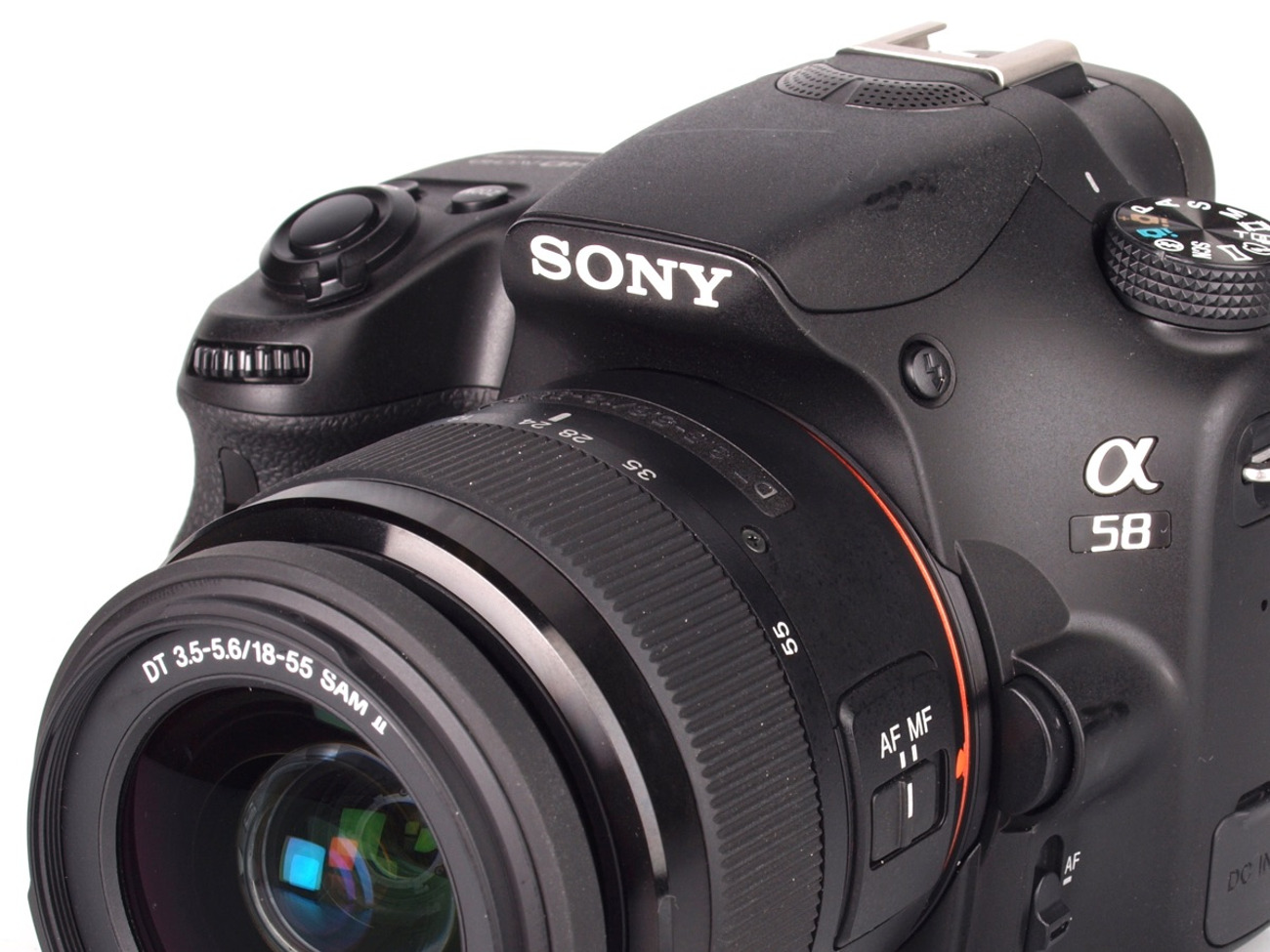 Sony alpha  58 camera 18 - 55m