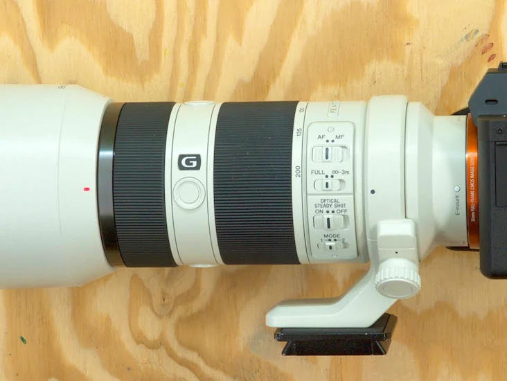 Sony alpha a7 iii + sony lens f4 70-200mm