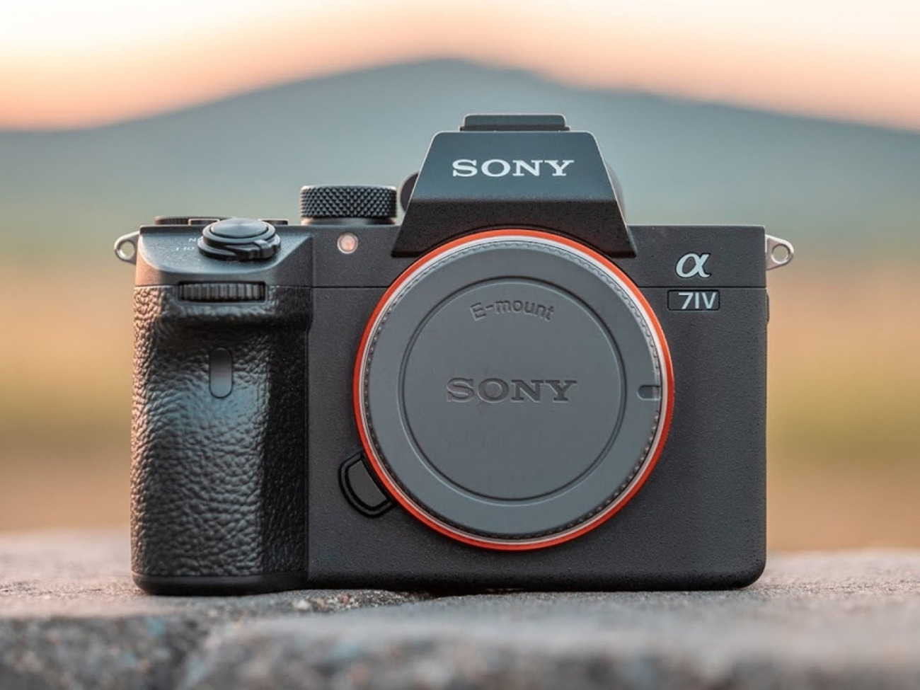 Sony alpha a7iv mirrorless camera + batteries & charger