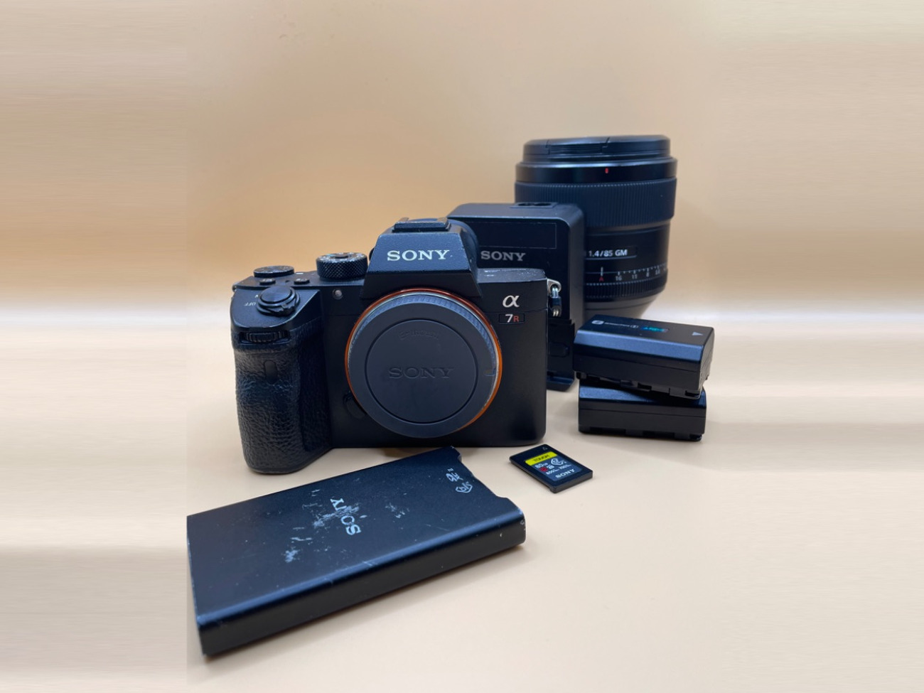 Sony alpha a7r mark iii camera + lens of your choice