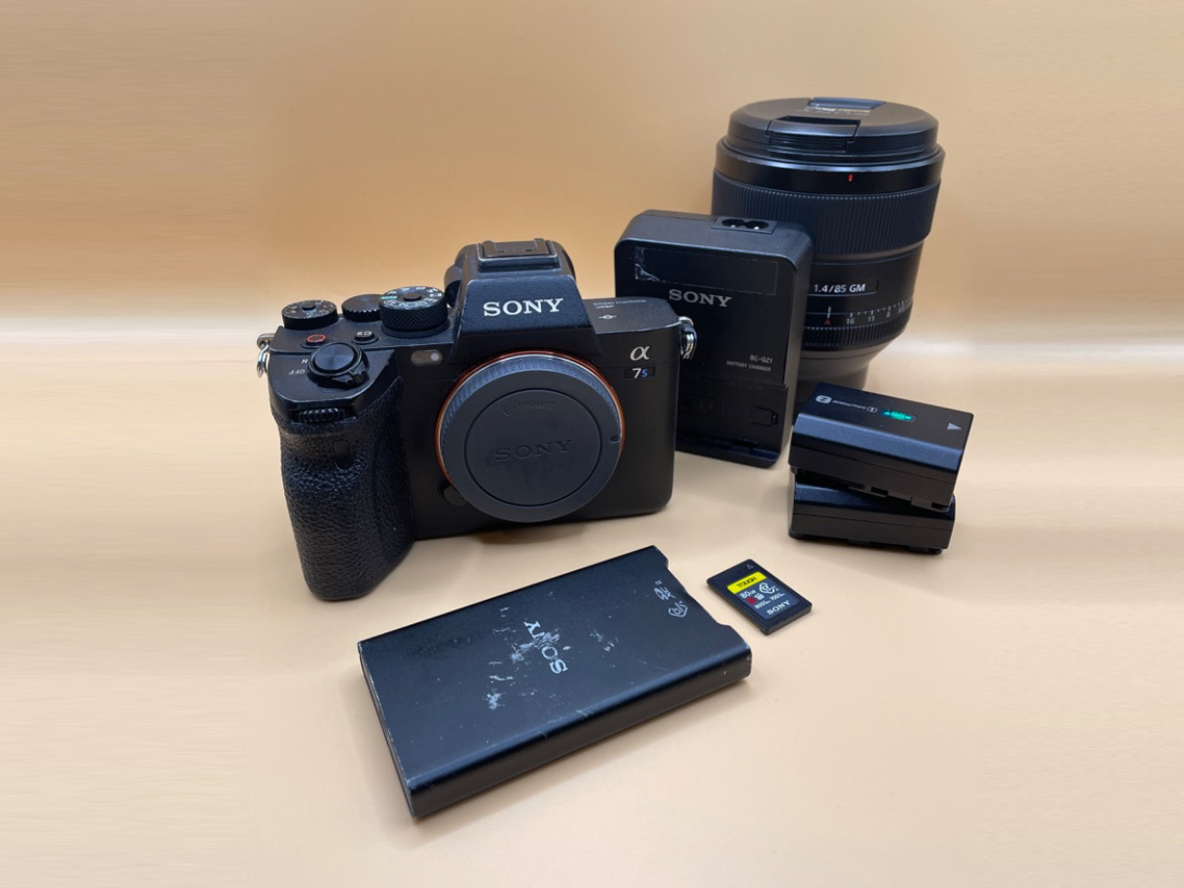 Sony alpha a7s mark iii camera + lens of your choice