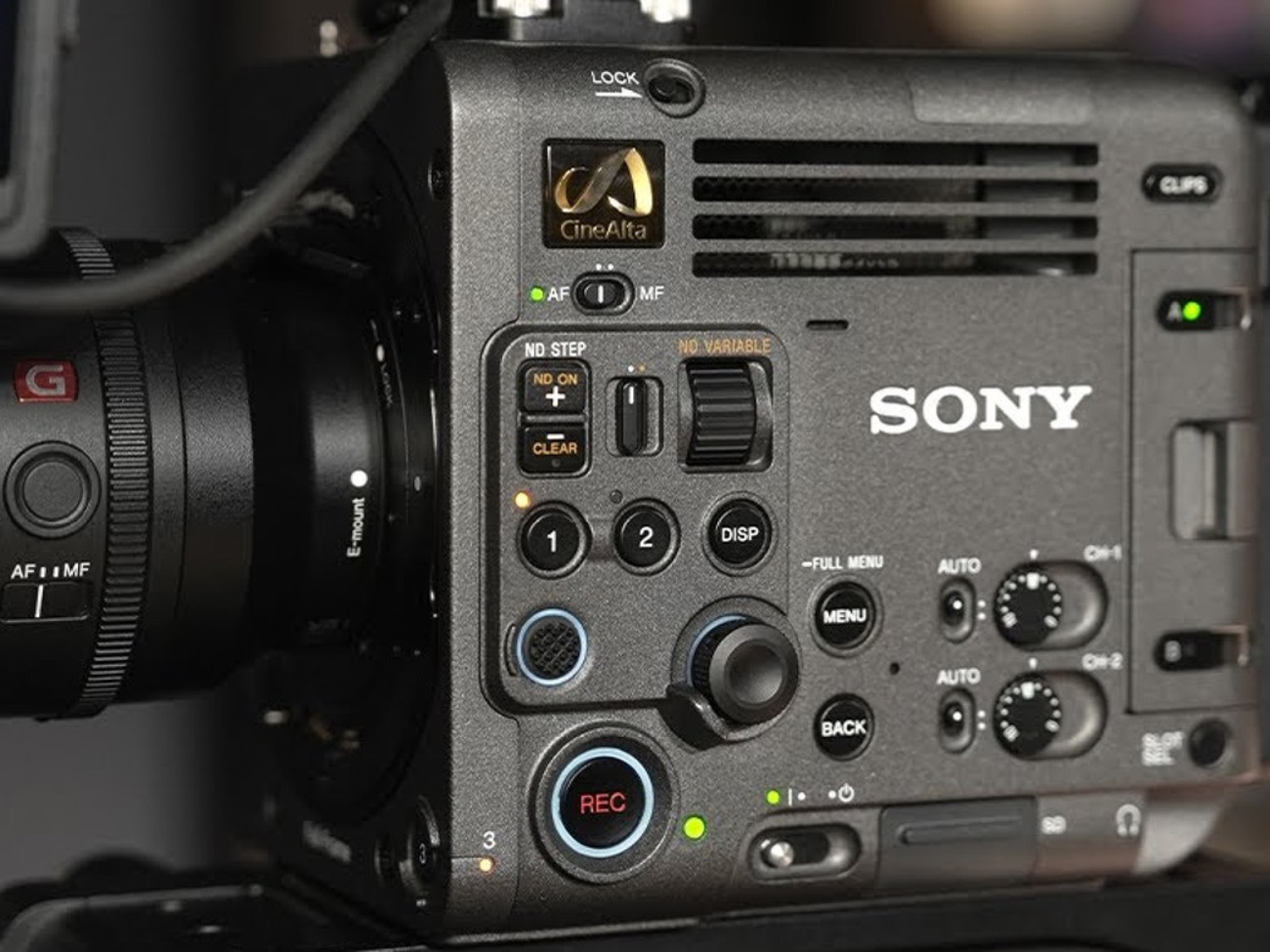 Sony burano + operator