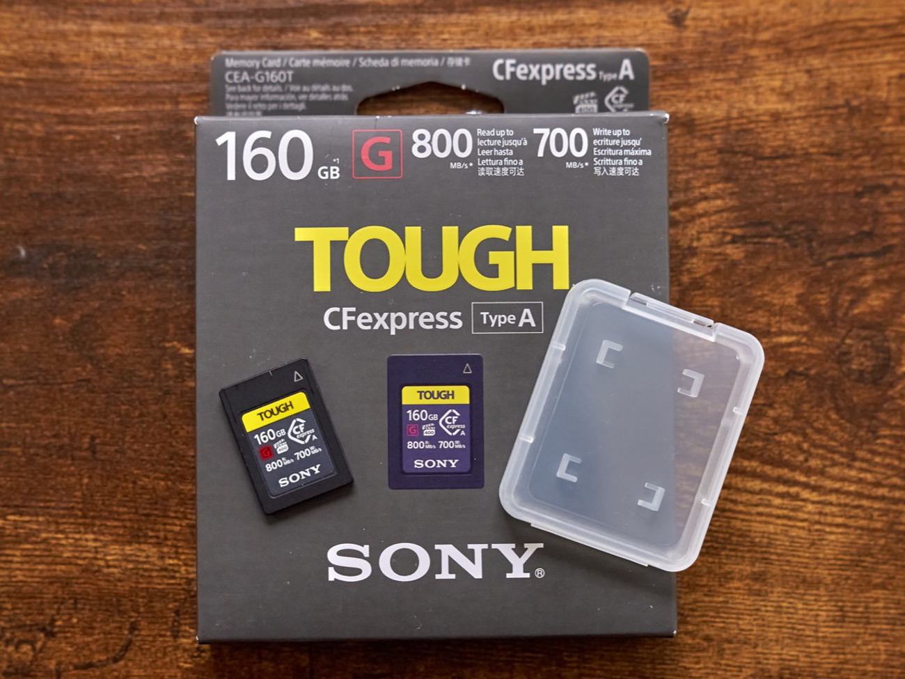 Sony cfexpress type a card (160gb)