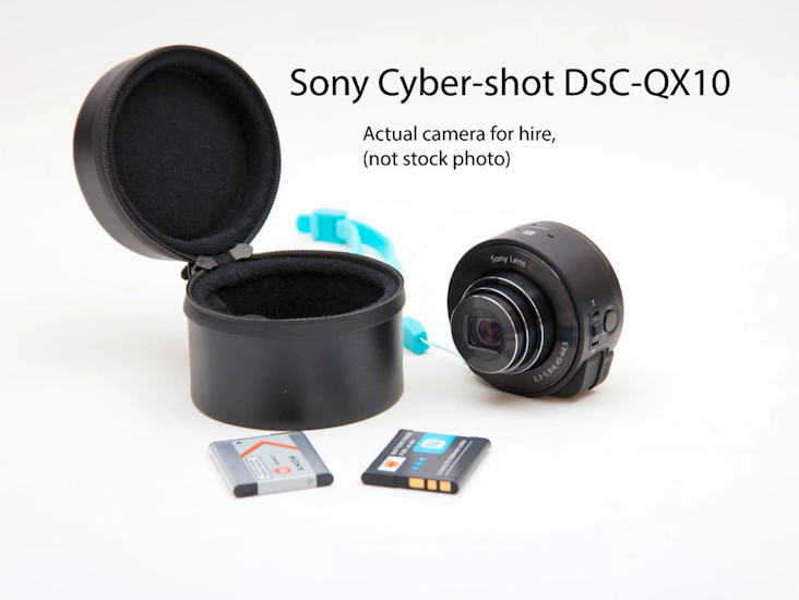 Sony cyber-shot dsc-qx10 "lens camera"