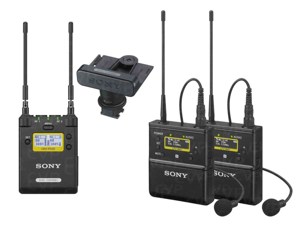 Sony dual channel lav microphone kit with sanken cos11